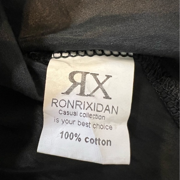 NWT Women’s Black Flowy Racerback Cotton Tank Top Low Cut Size L - Picture 10 of 10